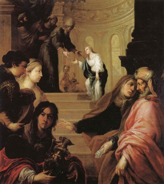 Juan de Sevilla romero The Presentation of the Virgin in the Temple France oil painting art